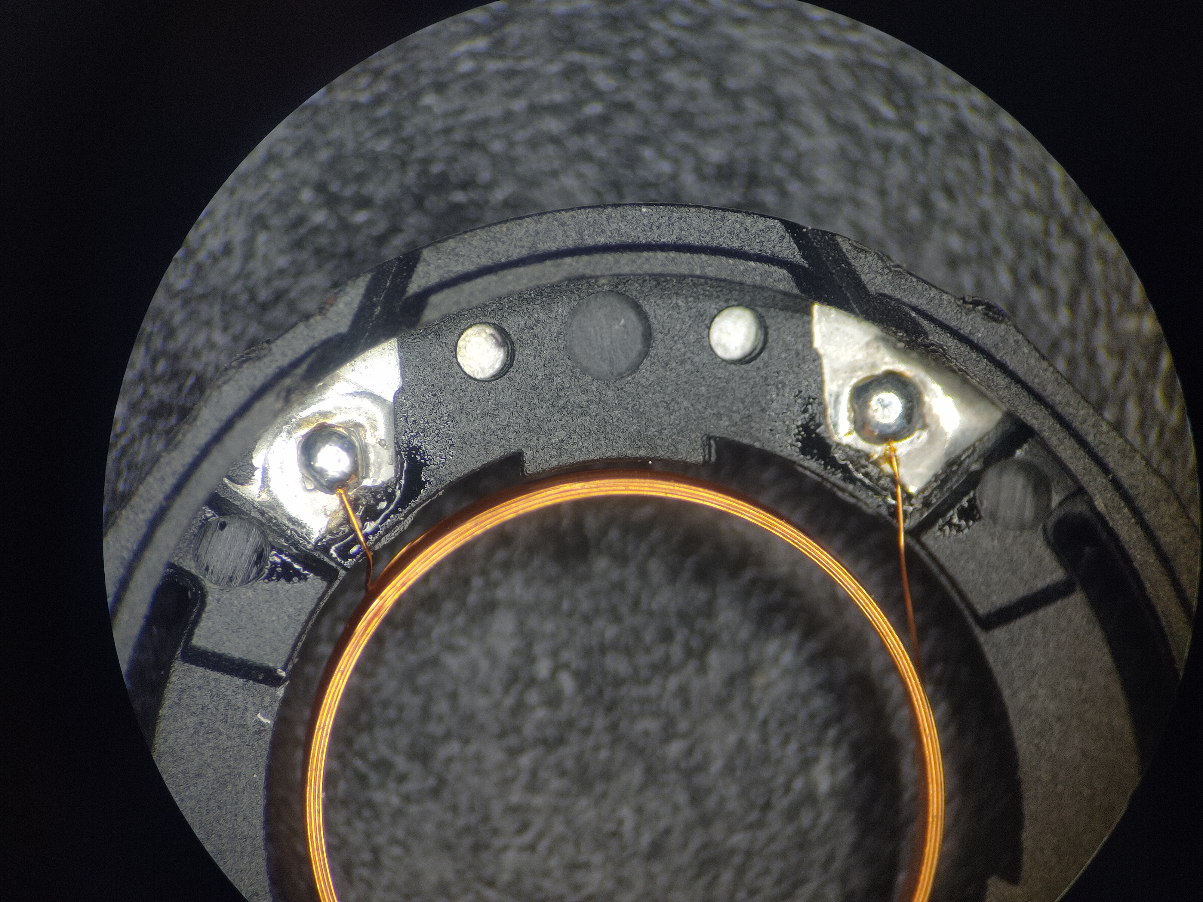 喇叭线圈漆包线激光焊接工艺