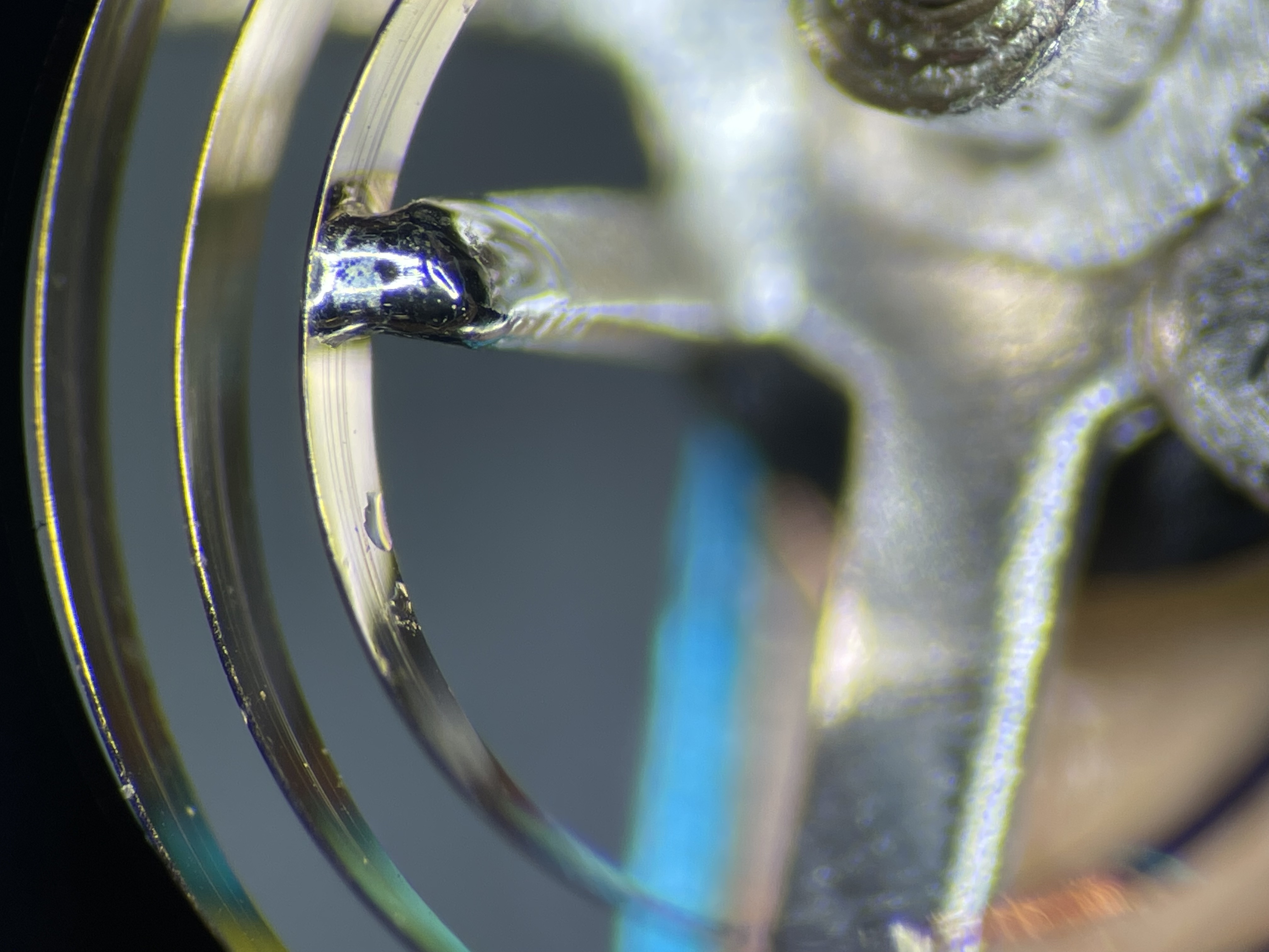 结构件垂直激光锡球焊接工艺